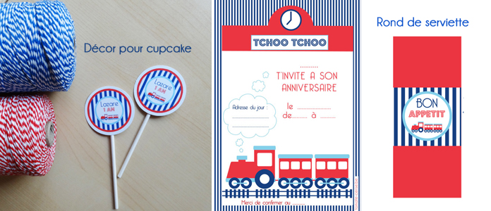 Decoration Anniversaire Train Tchoo Tchoo