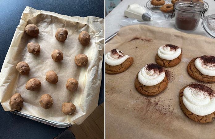 Tiramisu cookies, les fameux biscuits façon tiramisu 