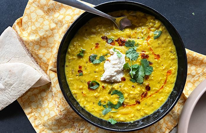 Dahl de lentilles corail | Une recette végétarienne à découvrir sans attendre