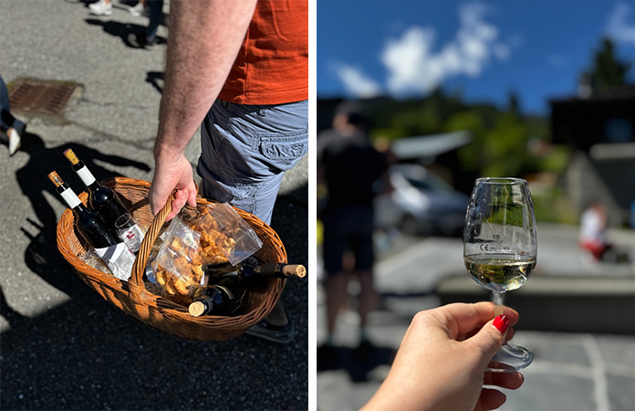 Dégustation de vins avec Marie Linder