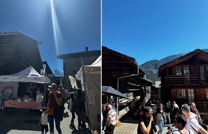 Shopping au Grand Marché des Terroirs Alpins