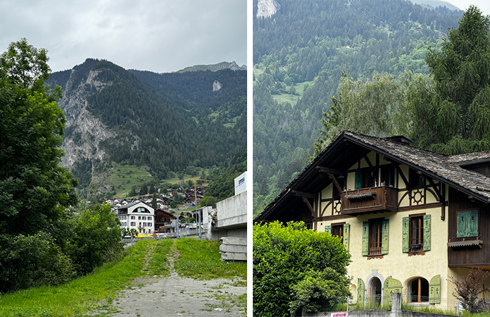 Verbier - Le Châble paysage