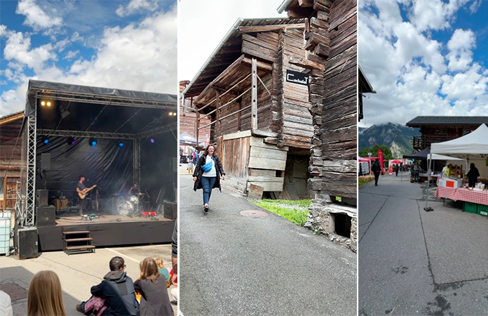 Visite du Grand Marché des Terroirs Alpins Bruzon