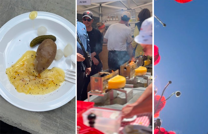 Initiation à l'art de la raclette avec Eddy Baillifard