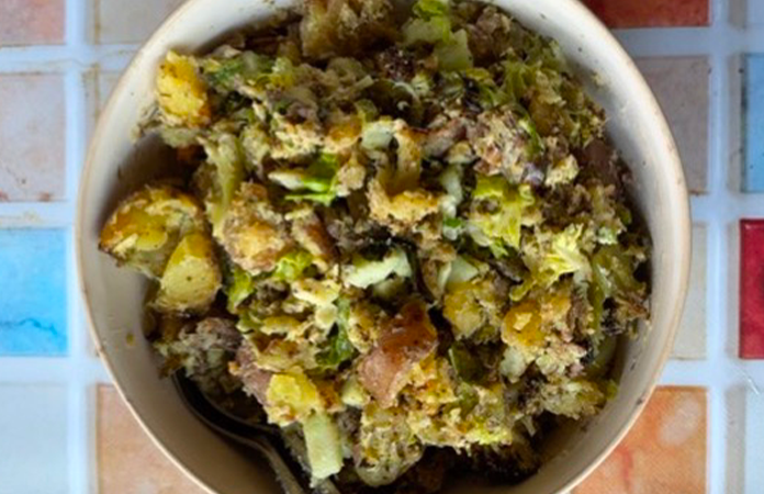 Salade de Pommes de Terre Écrasées : Smashed Potatoes avec brocoli