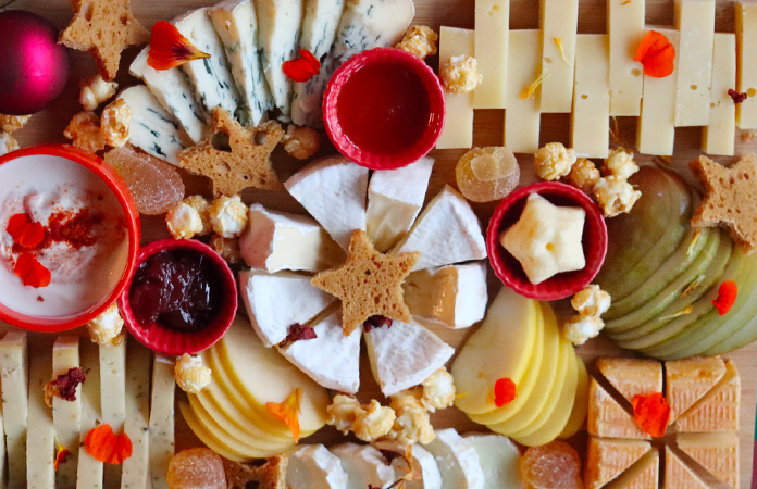 Plateau de fromages chez nous