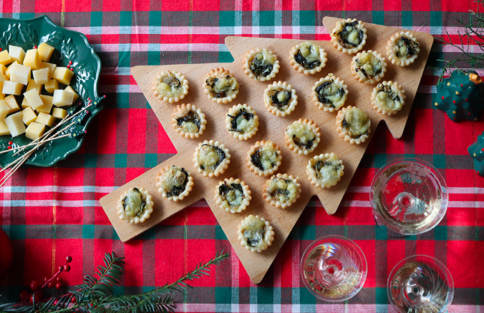 Tartelettes aux bettes et à la boulette de Wallonie